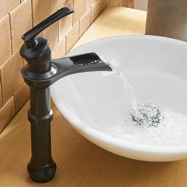 Single Handle Single Hole Bathroom Faucet Pop-Up Drain Included and Supply Lines