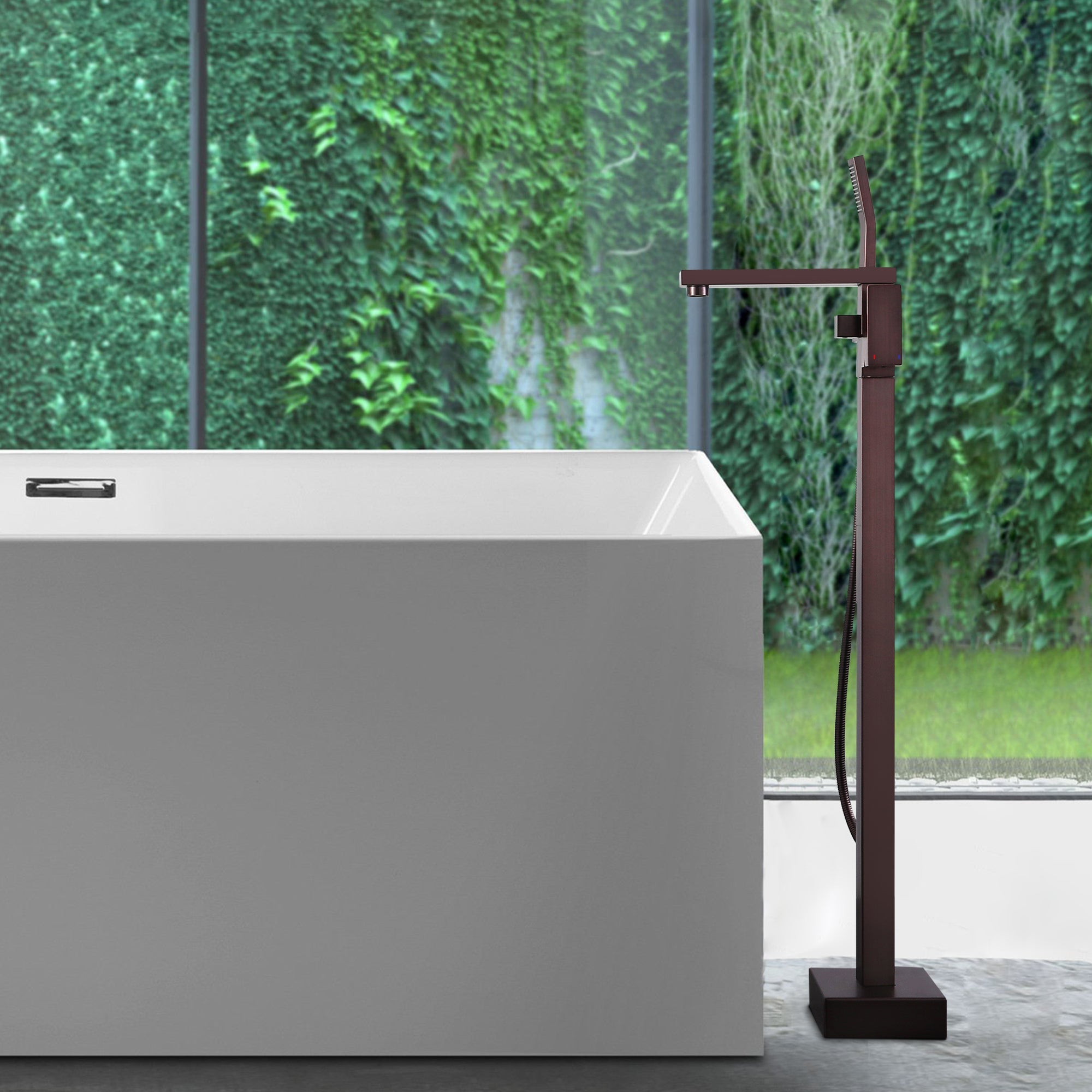 Single Handle Floor Mounted Freestanding Tub Filler