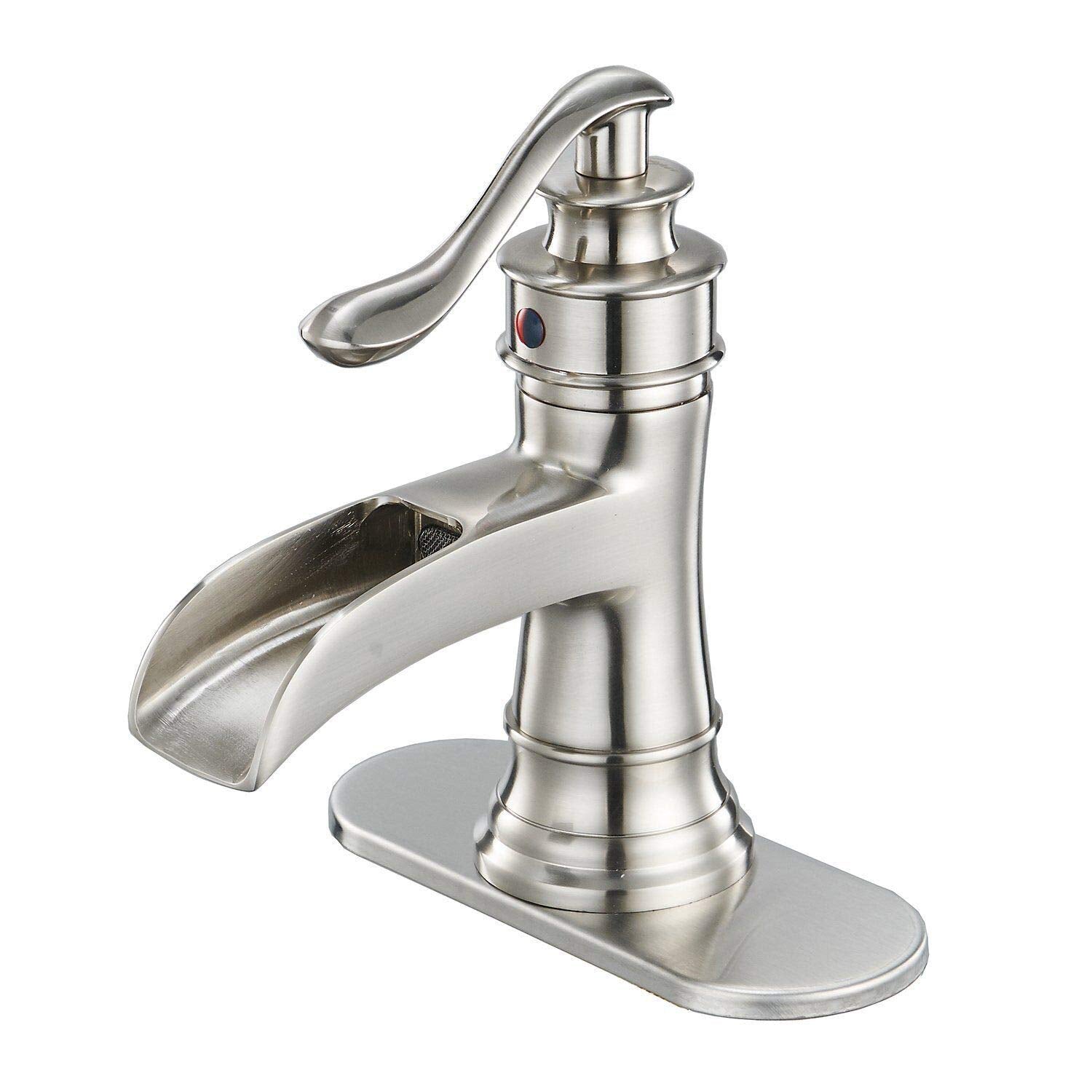 Sleek Stylish Single Hole Single-Handle Bathroom Faucet